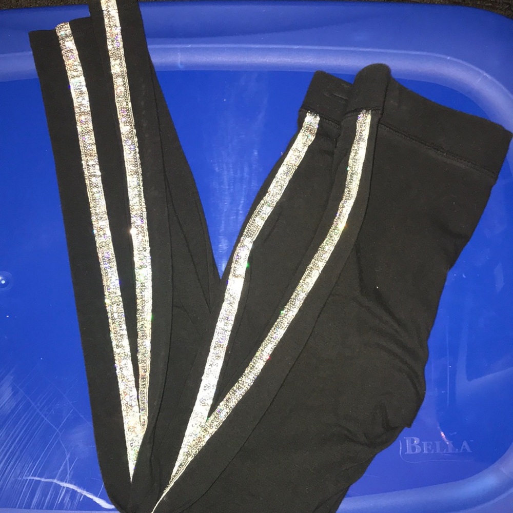 VS Pink sequence leggings